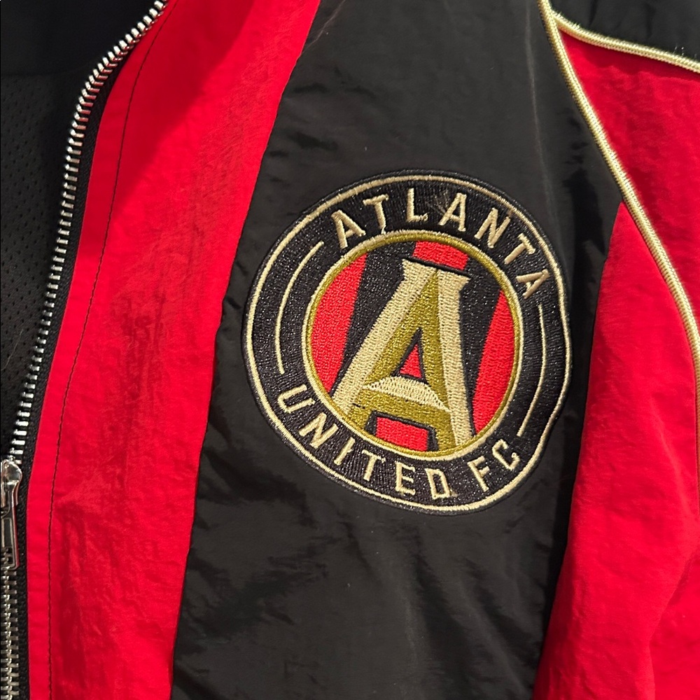 Atlanta United FC Red and Black Jacket - Picture 2 of 5